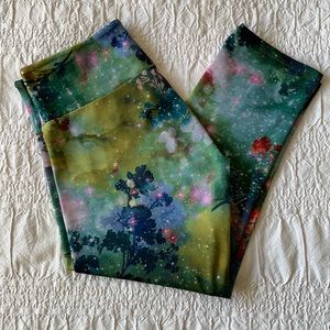 Cosmic cropped athletic legging